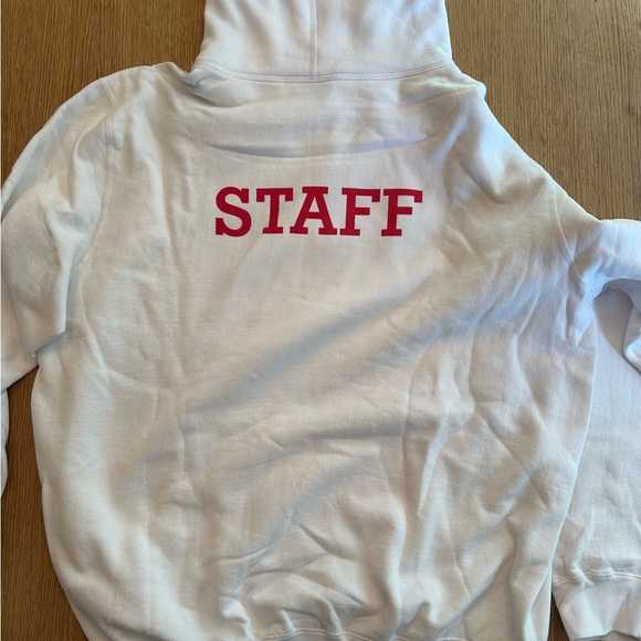 October’s Very Own Limited “Staff” Hoodie White Size XL - Picture 4 of 4